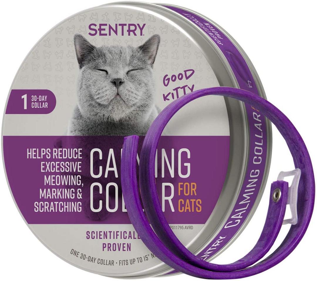 Sentry Calming Collar Good Kitty заспокійливий нашийник з феромонами для котів 38 см (05337)
